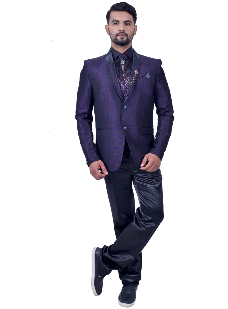 Purple Italian Tuxedos Suit 114011