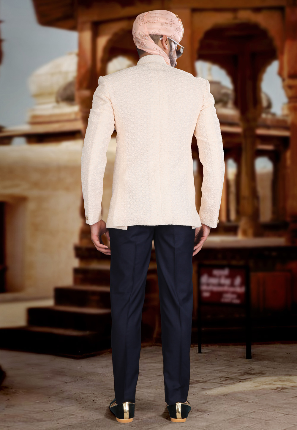 Jodhpuri Suit Royal Stylish Partywear Beige Sherwani for Men Designer Coat  Pant Jacket Blazer With Wine Pant Diwali Eid Festive Wear - Etsy | Stylish  mens suits, Dress suits for men, Designer