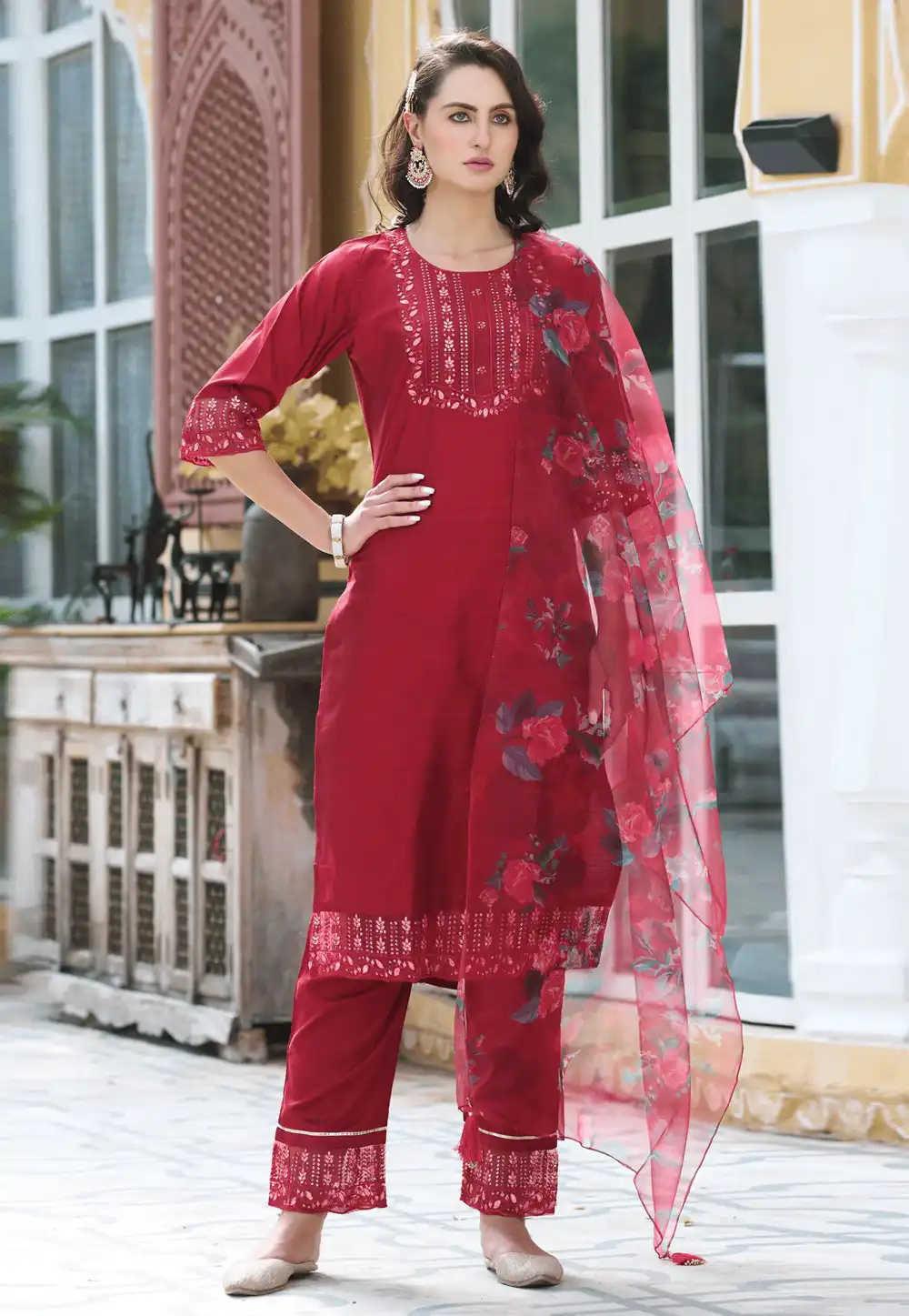 Pakistani suits cotton hotsell