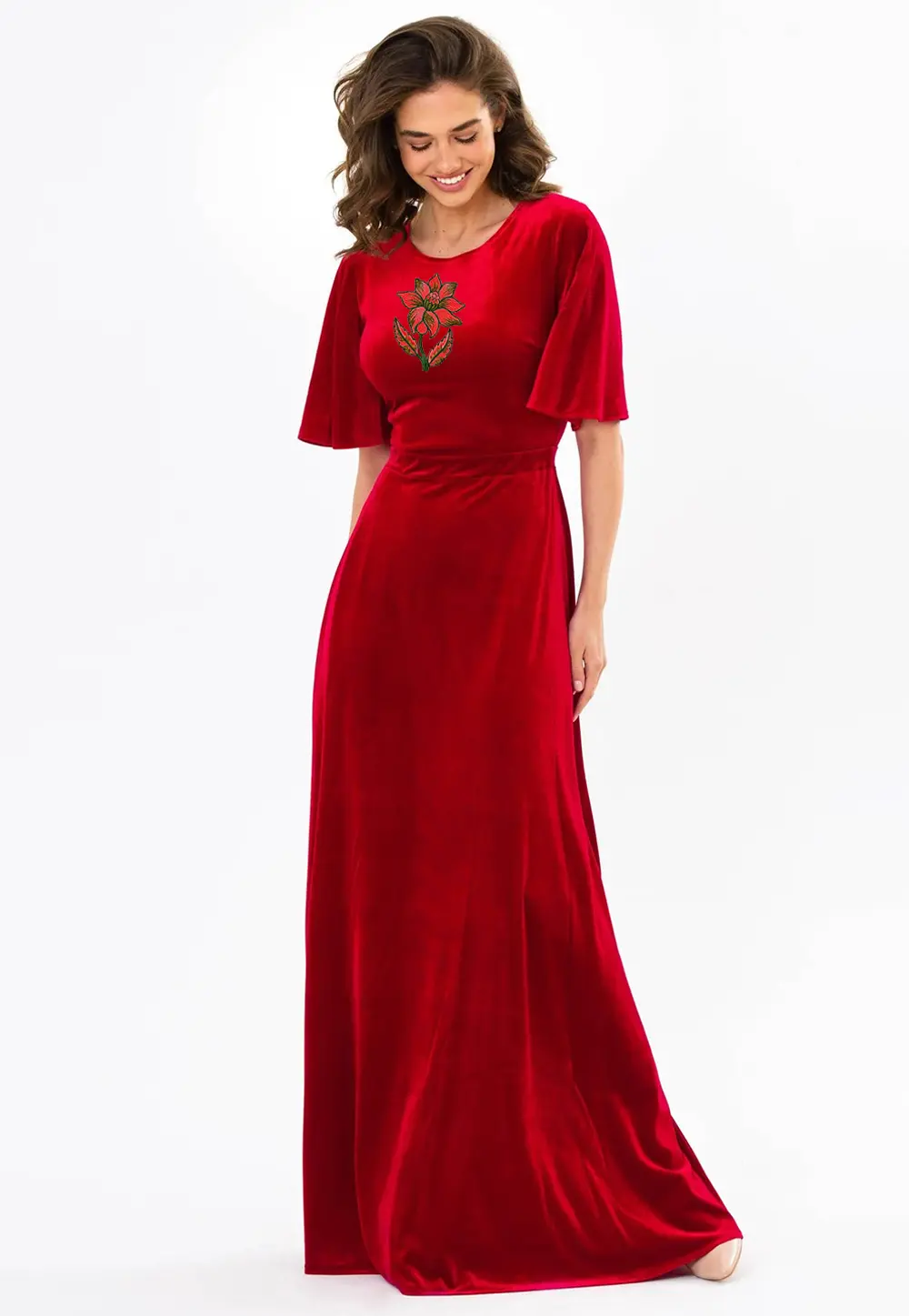 Red Velvet Gown 303180