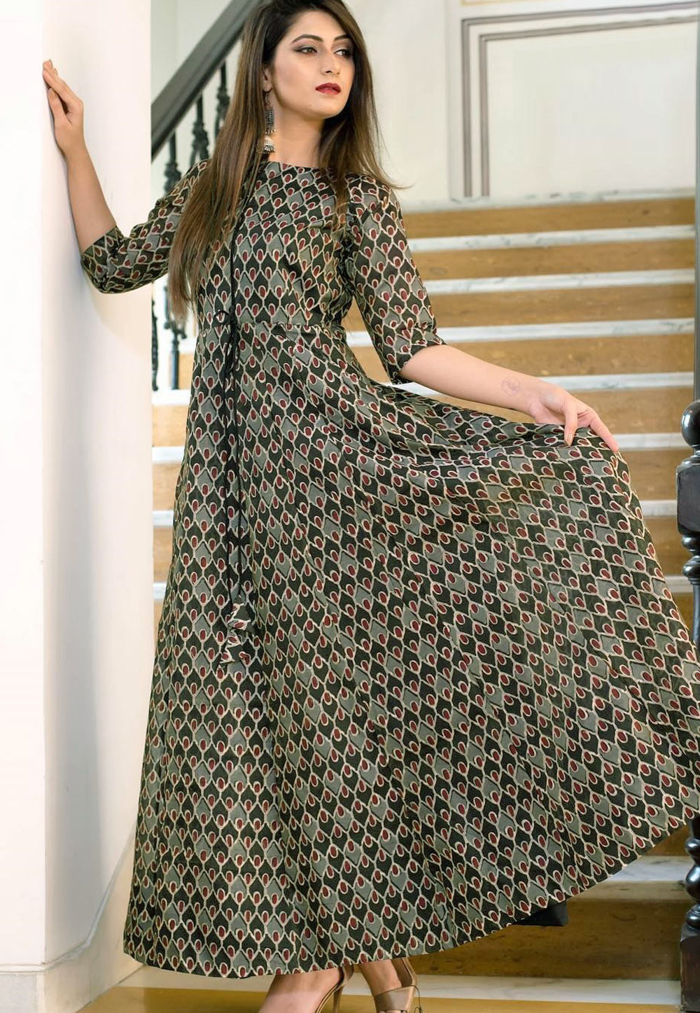 New Riyaa Mohini Vol 2 Catalog Heavy Rayon Designer Gown Style Kurtis  Wholesale