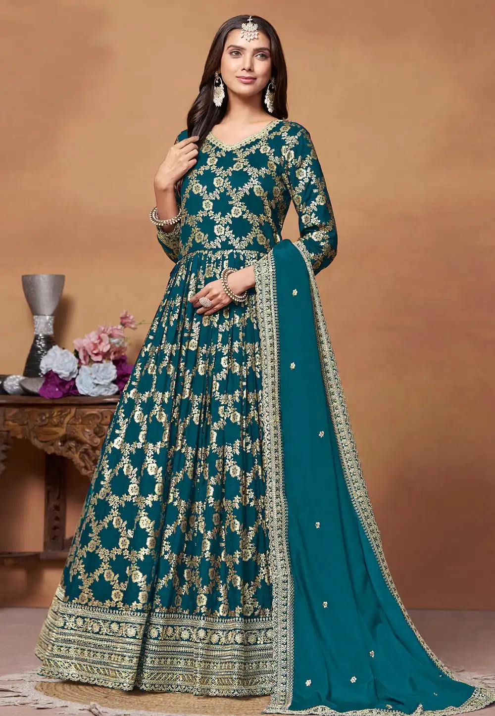 Wedding Anarkali Suits: Buy Anarkali Suits for Wedding Online at Indian ...