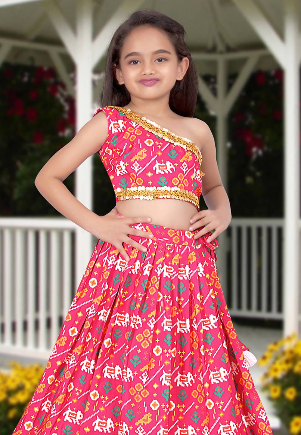 Girl Kids Party Wear Fancy Ghagra And Choli at Rs 1480/piece in Bengaluru |  ID: 22688671273