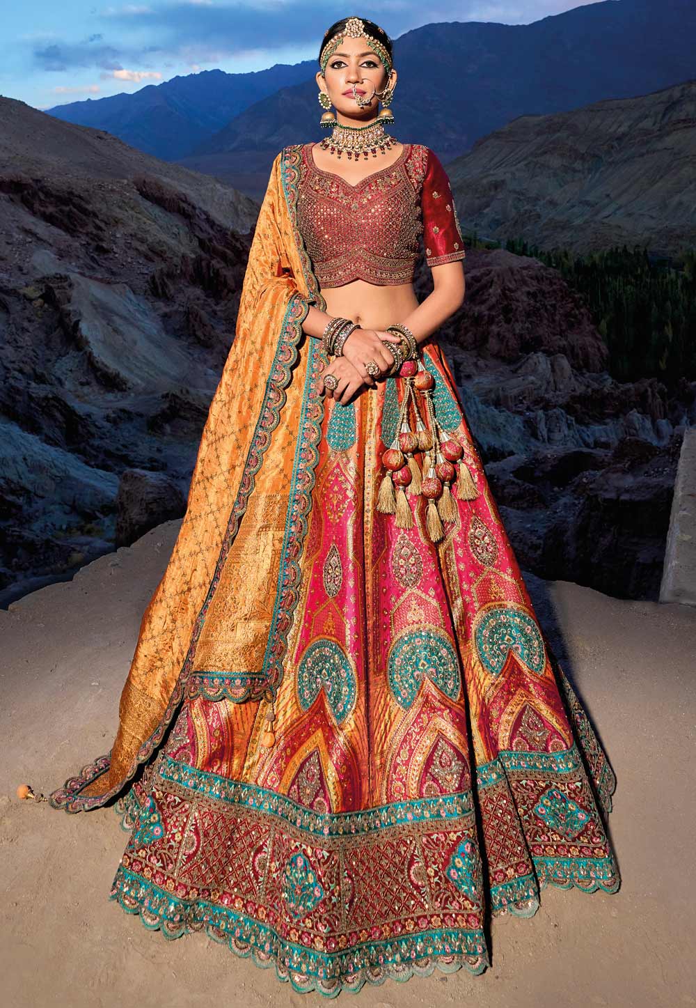 Pure Banarasi Wedding Lehengas Sets For Your Special Day – WeaverStory