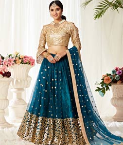 25 Golden Bridal Lehenga for Indian Brides - Go Golden