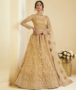 Golden yellow clearance lehenga choli