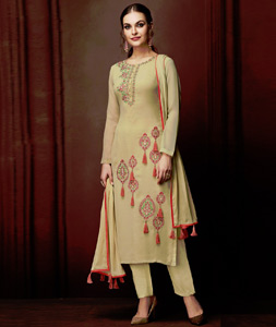 Skt Suits Unstitched Ladies Designer Fancy Cotton Salwar Suit, Handwash
