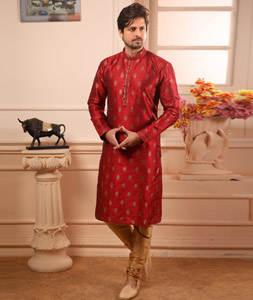 Indian Kurta Pajama For Men Traditional Designer Men's Readymade