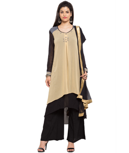 Buy Plus Size Salwar Kameez With Palazzo Online at