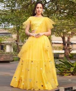 Flared 2024 lehenga online