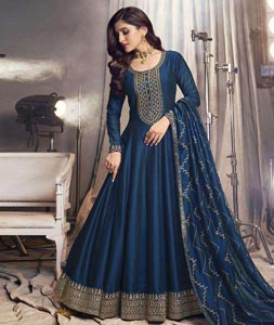 Buy Navy Blue Anarkali Suits Online at Best Price on Indian Cloth