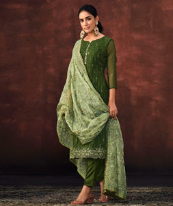Beautiful mehndi colour suit... - Noor boutique and jewellery | Facebook