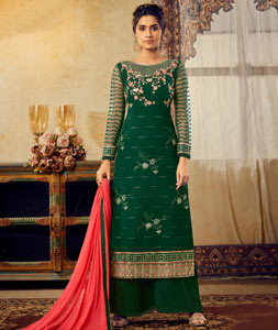 Boat neck outlet salwar suit