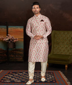 Page 22 | Size 44 Readymade Kurta Pajama With Jacket for Men