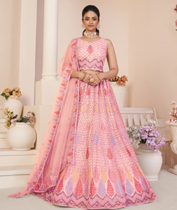 Buy Banarasi Exclusive Semi-Stitched Lehenga choli collection