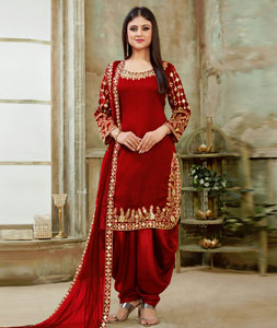Buy Latest Pakistani Dresses, Punjabi Suit Brocade Banarasi Silk Kurta  Salwar Suit Women Wear Kurti Pant Set Formal Indian Outfit Online in India  