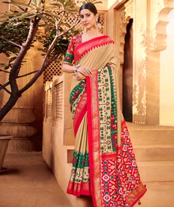 Cotton  Rajasthani  Indian Saree Online Saree Shopping Made Easy With  Latest Designs at Utsav Fashion