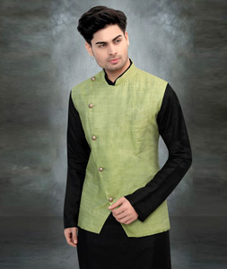 Pista Green Nehru Jacket: Buy Pista Green Nehru Jacket Online at