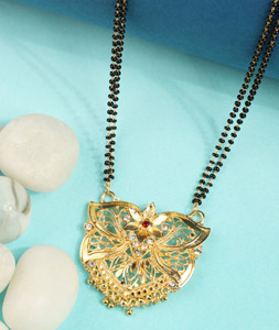 Golden Alloy Mangalsutra 227453