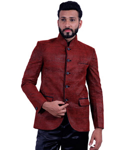 Red Velvet Readymade Blazer 124576